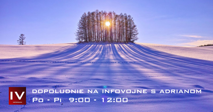 Dopoludnie na InfoVojne s Adrianom 21.2.2025