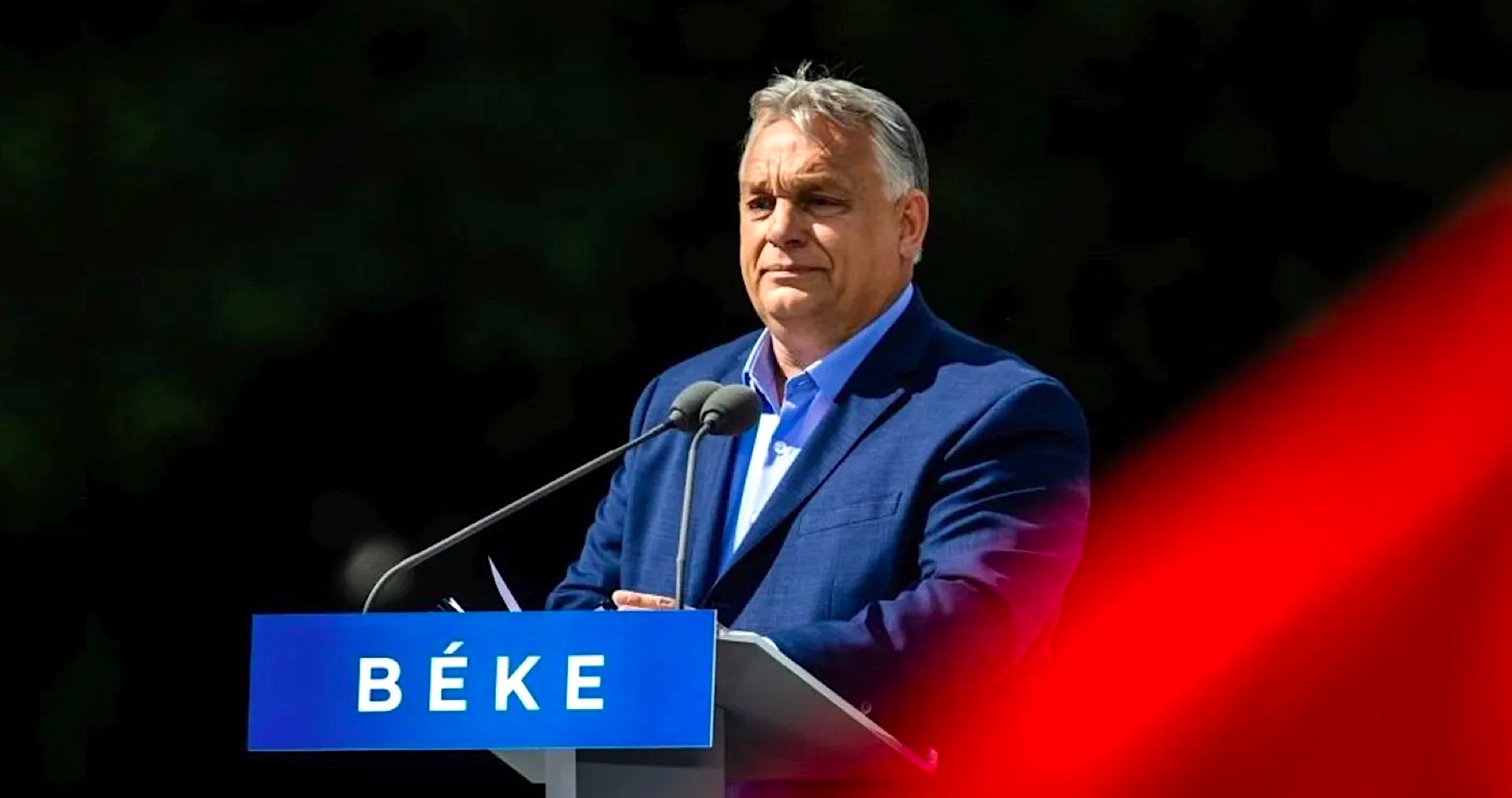 VIDEO: „Klíčem k úspěchu a míru v Evropě jsou nadcházející parlamentní volby v EU. Zastánci války přišli o rozum. Buď vyhrajeme my, nebo oni. Třetí cesta neexistuje, pouze třetí světová válka,“ prohlásil maďarský premiér Viktor Orbán