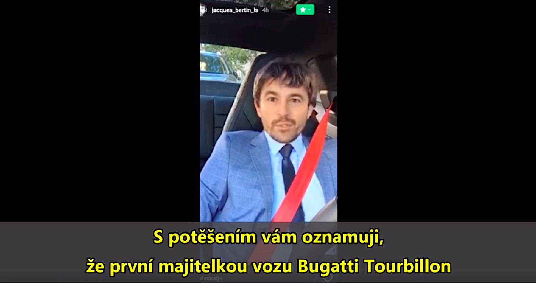 VIDEO: Zelenského manželka Olena si kúpila jedno z najdrahších športových áut na svete - superšportiak Bugatti Tourbillon za 4,5 milióna eur, čo potvrdil aj francúzsky predajca
