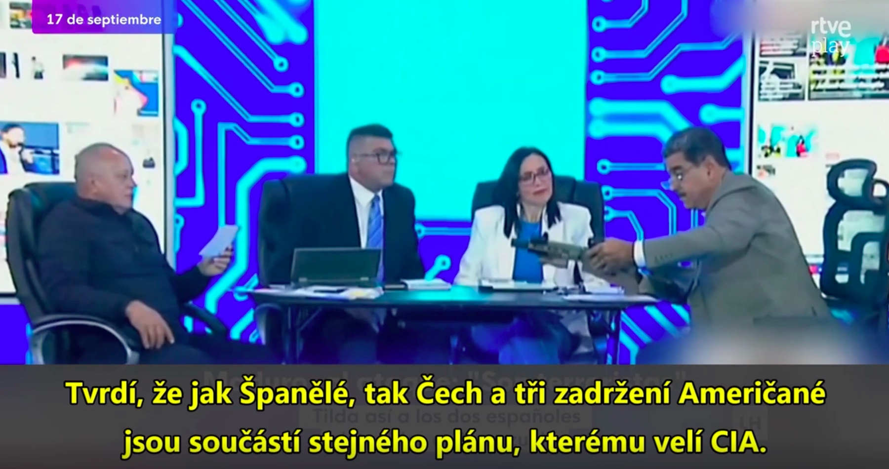 VIDEO: Venezuelské úřady zadržely výsadkáře české armády spolu se skupinou žoldáků ze Španělska a USA, kteří pod velením CIA chystali ozbrojený státní převrat ve Venezuele