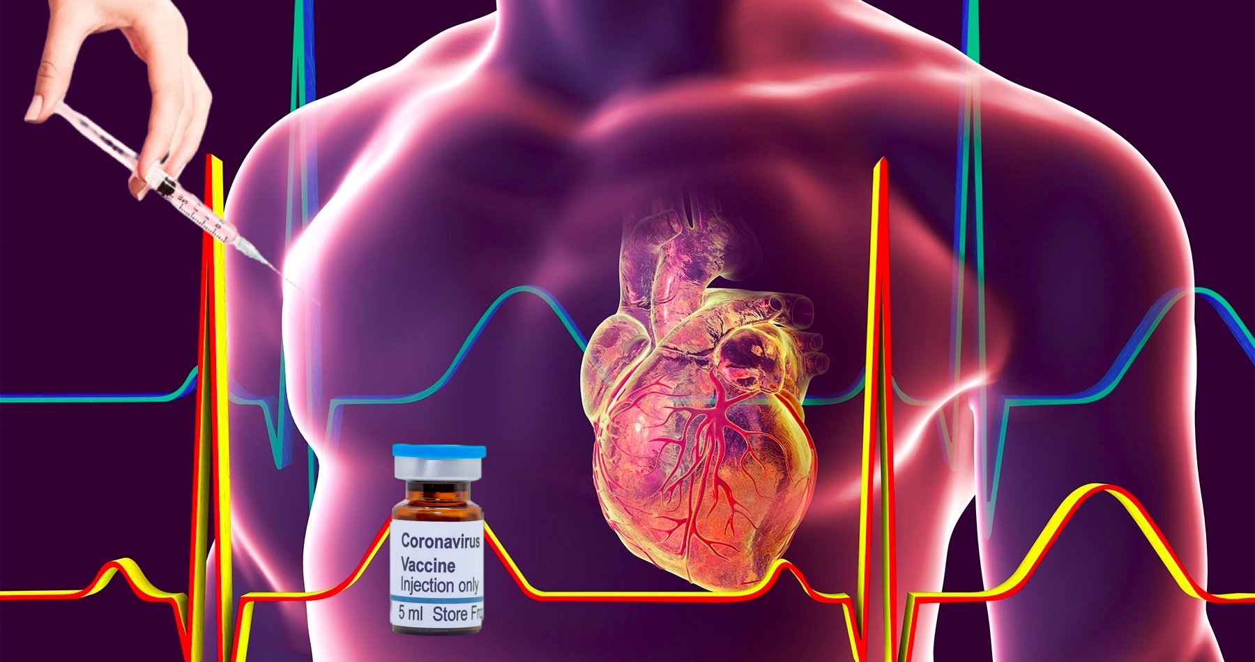 Nová štúdia poukazuje na súvislosť medzi pichaním mRNA vakcíny proti Covid-19 a zjazvením srdcového svalu