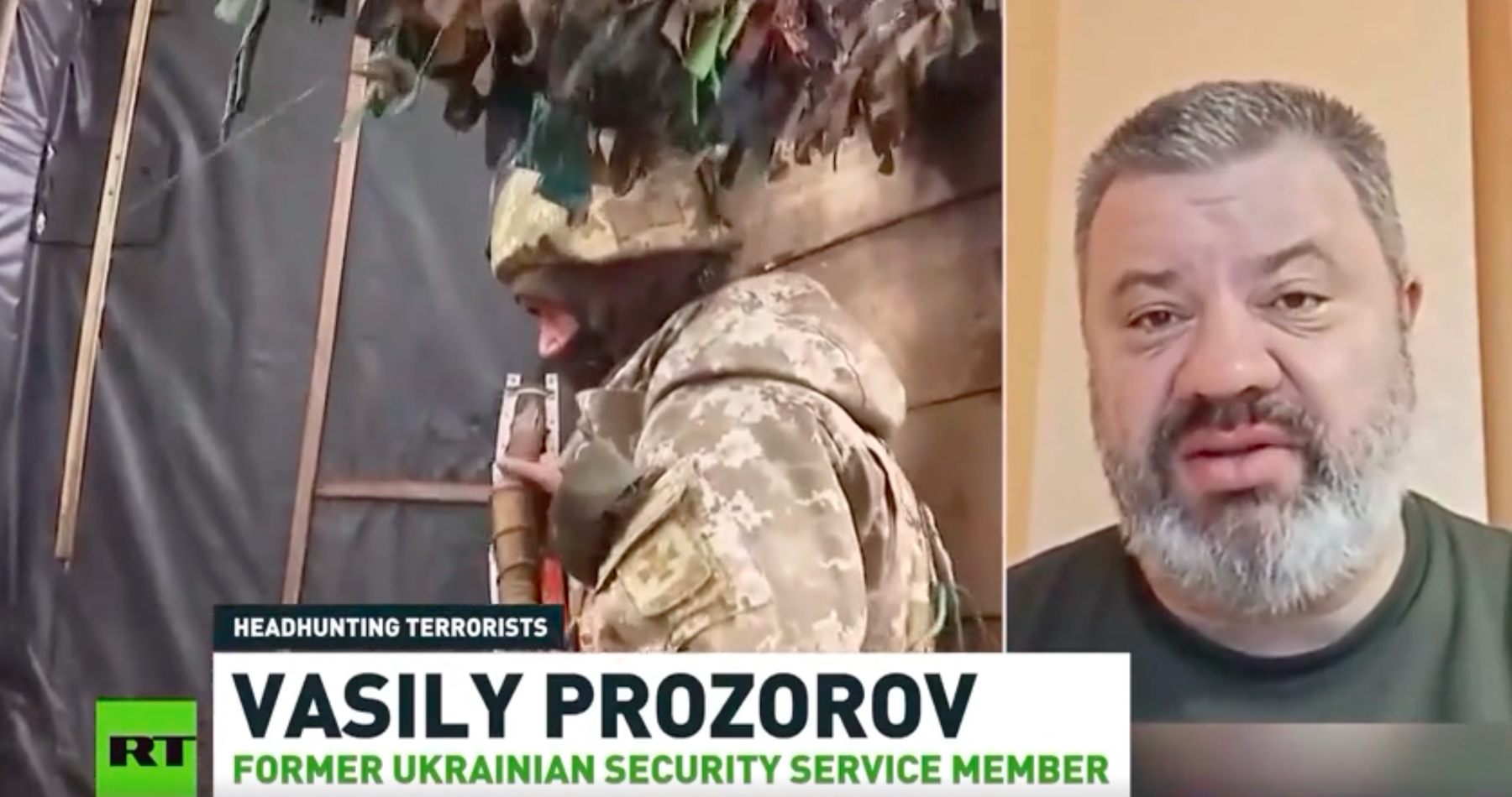 VIDEO: Ukrajina podporuje teroristické organizácie, tvrdí bývalý dôstojník Ukrajinskej bezpečnostnej služby SBU Vasilij Prozorov