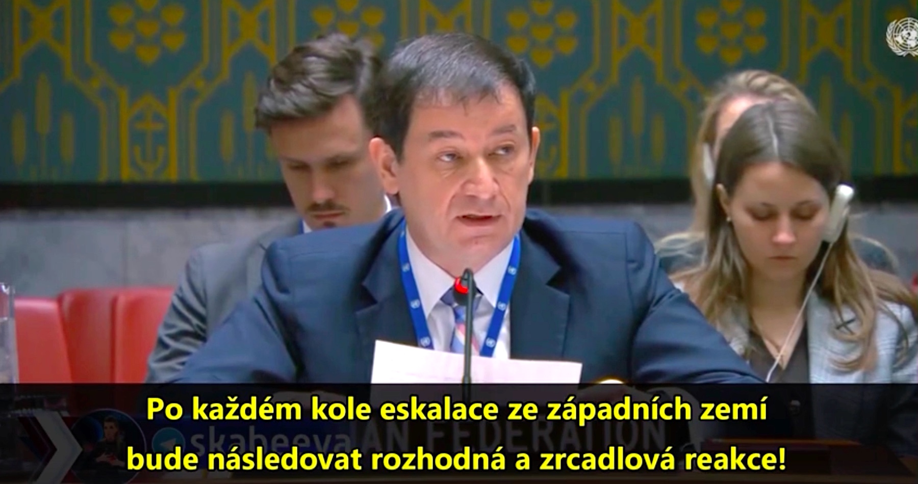 VIDEO: Zástupce ruského velvyslance v OSN zopakoval hrozbu ruské odvety proti základnám NATO: „Čekejte!“ V Evropě se už mezitím distribuují příručky a letáčky pro obyvatelstvo v přípravě na jadernou válku, ale nově zvolený prezident Donald Trump mlčí jako hrob a dosud nevystoupil s žádným prohlášením