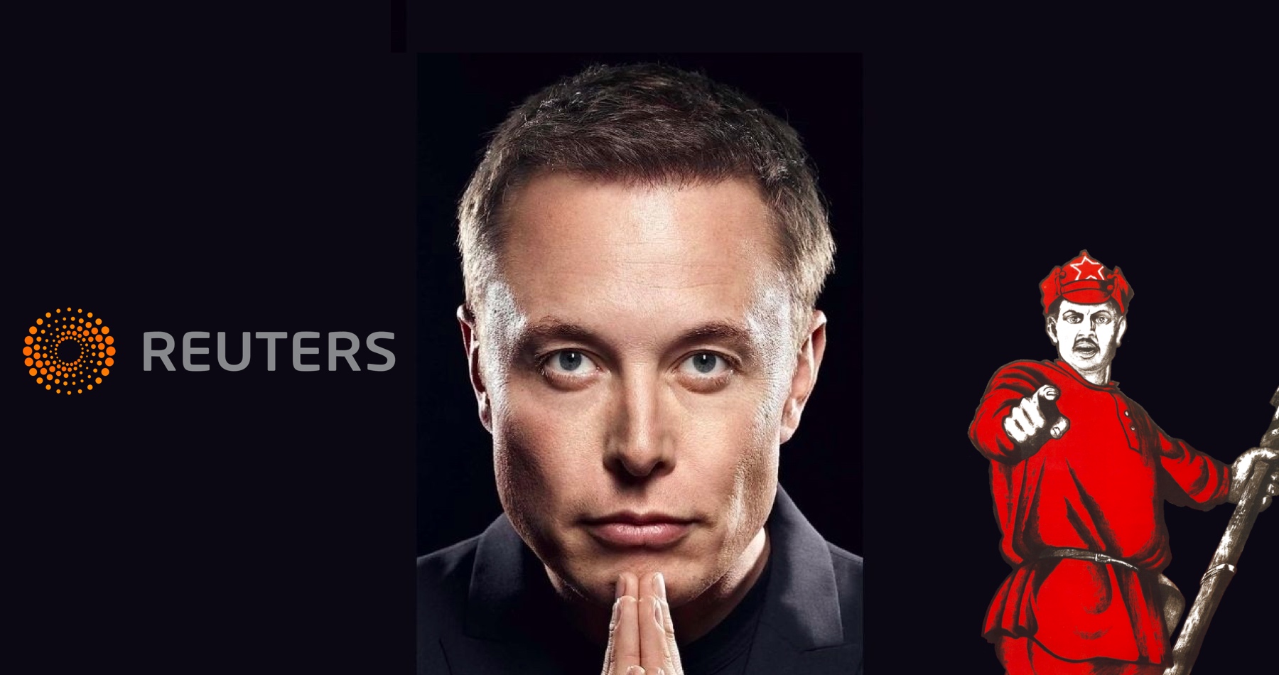 Elon Musk označil tlačovú agentúru Reuters za platenú propagandu, ktorá by sa mala za svoje pôsobenie hanbiť