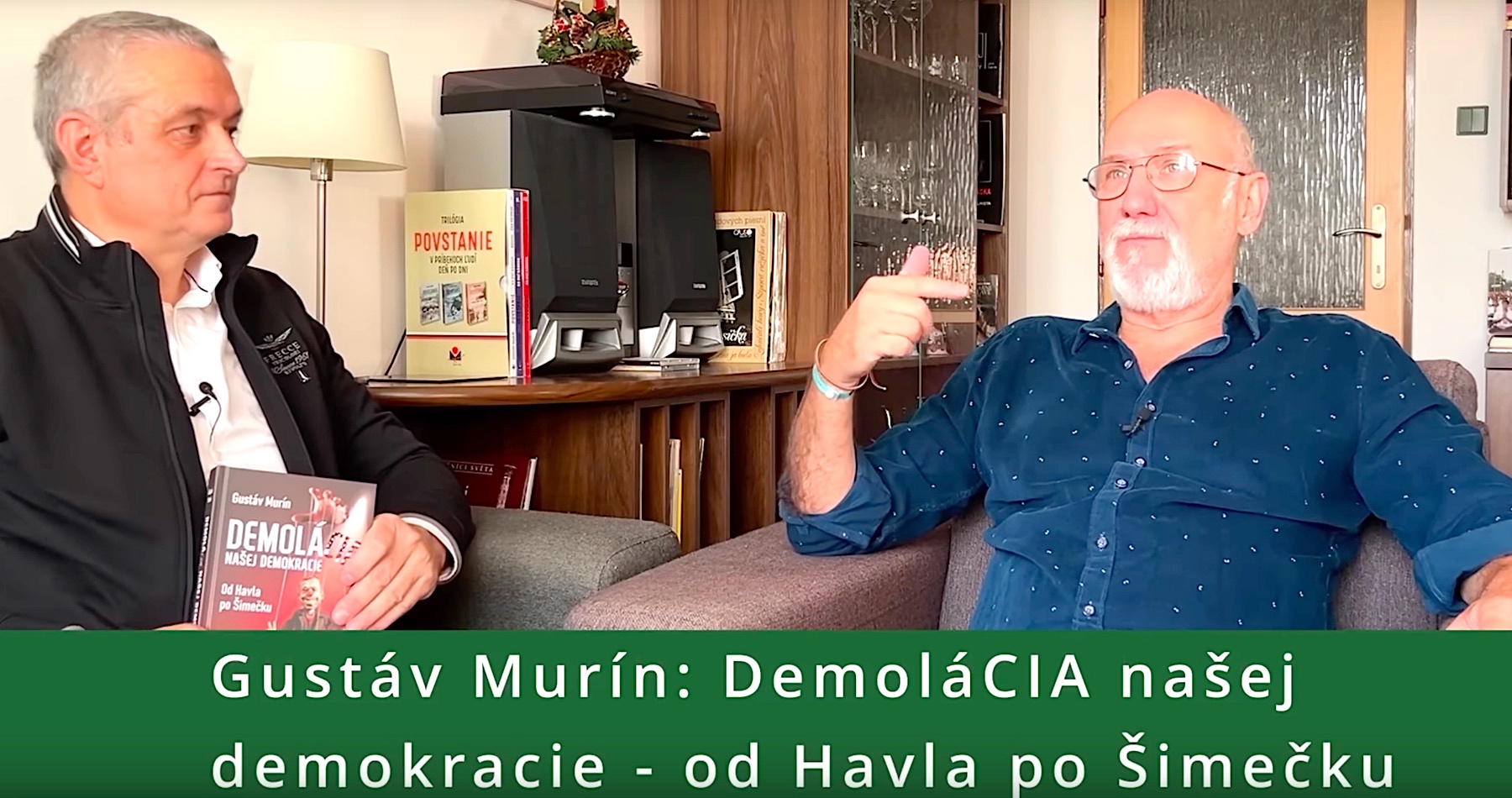 VIDEO: Gustáv Murín o svojej najnovšej knihe, o demolácii našej demokracie a o optimistických výhľadoch