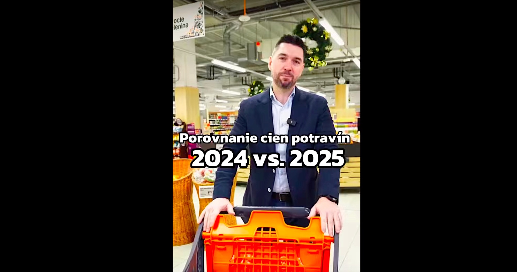 VIDEO: Kontrolný nákup ministra pôdohospodárstva Takáča v samoobsluhe potvrdil, že potraviny na Slovensku zlacneli