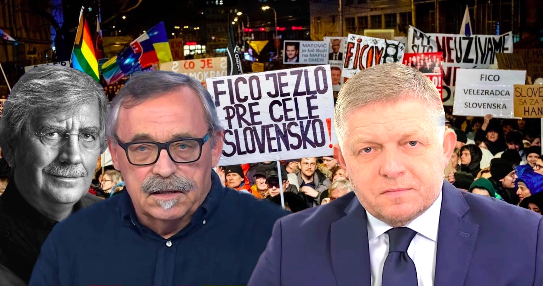 Premiér Fico reaguje na špinavé útoky dua progresívnych majdanistov Heretika & Hašta, ktorí ako psychiatri vstúpili do politického boja na stranu opozície: „Hrubo ste zneužili svoje profesionálne poslanie na politické ciele a u obrovského množstva ľudí na Slovensku ste stratili akúkoľvek úctu a rešpekt. O Vašej činnosti budeme informovať medzinárodné profesijné združenia a organizácie“