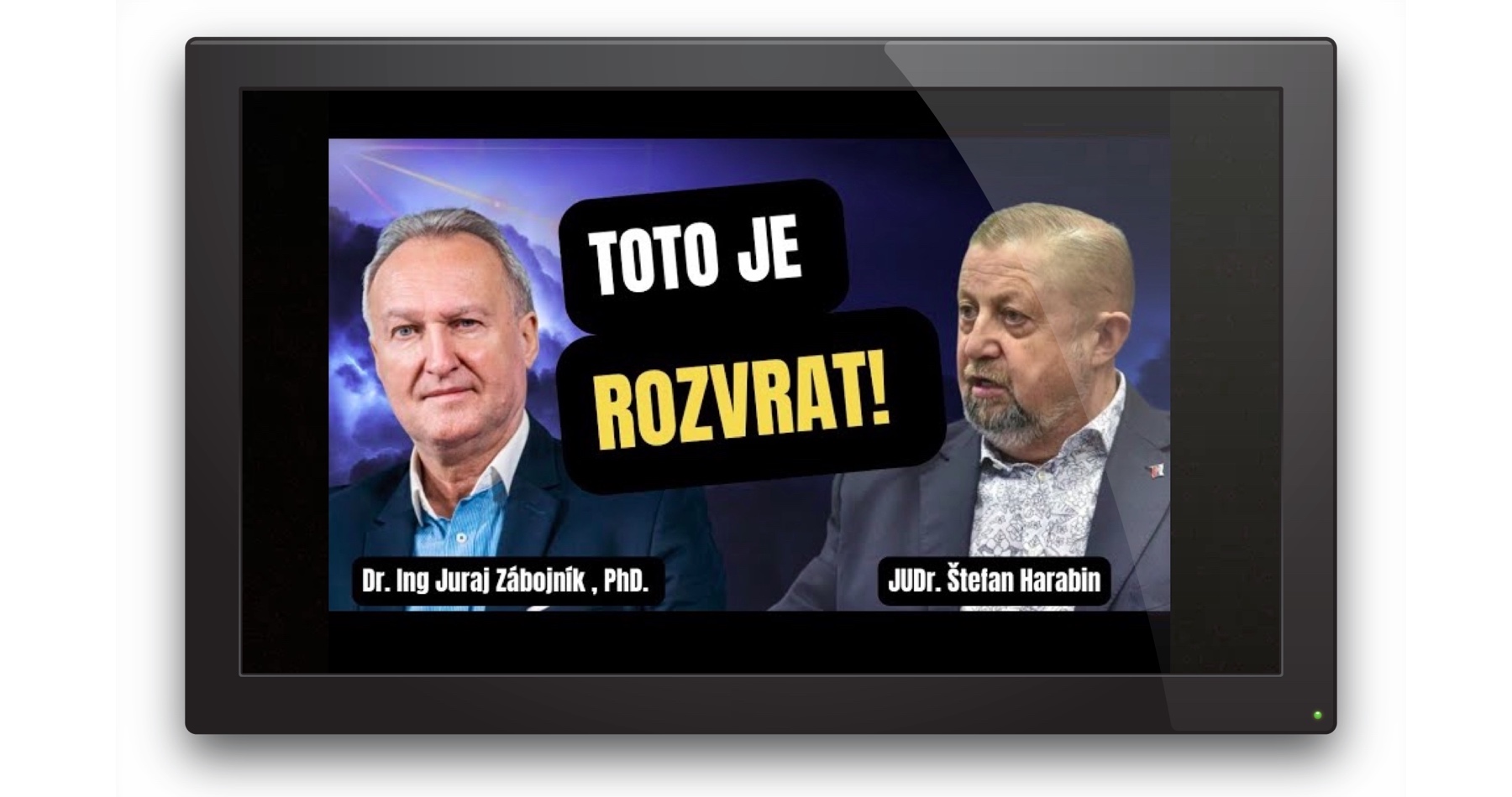 VIDEO: Nepríjemná pravda o našej spoločnosti a jej rozvrate očami Juraja Zábojníka & Štefana Harabina