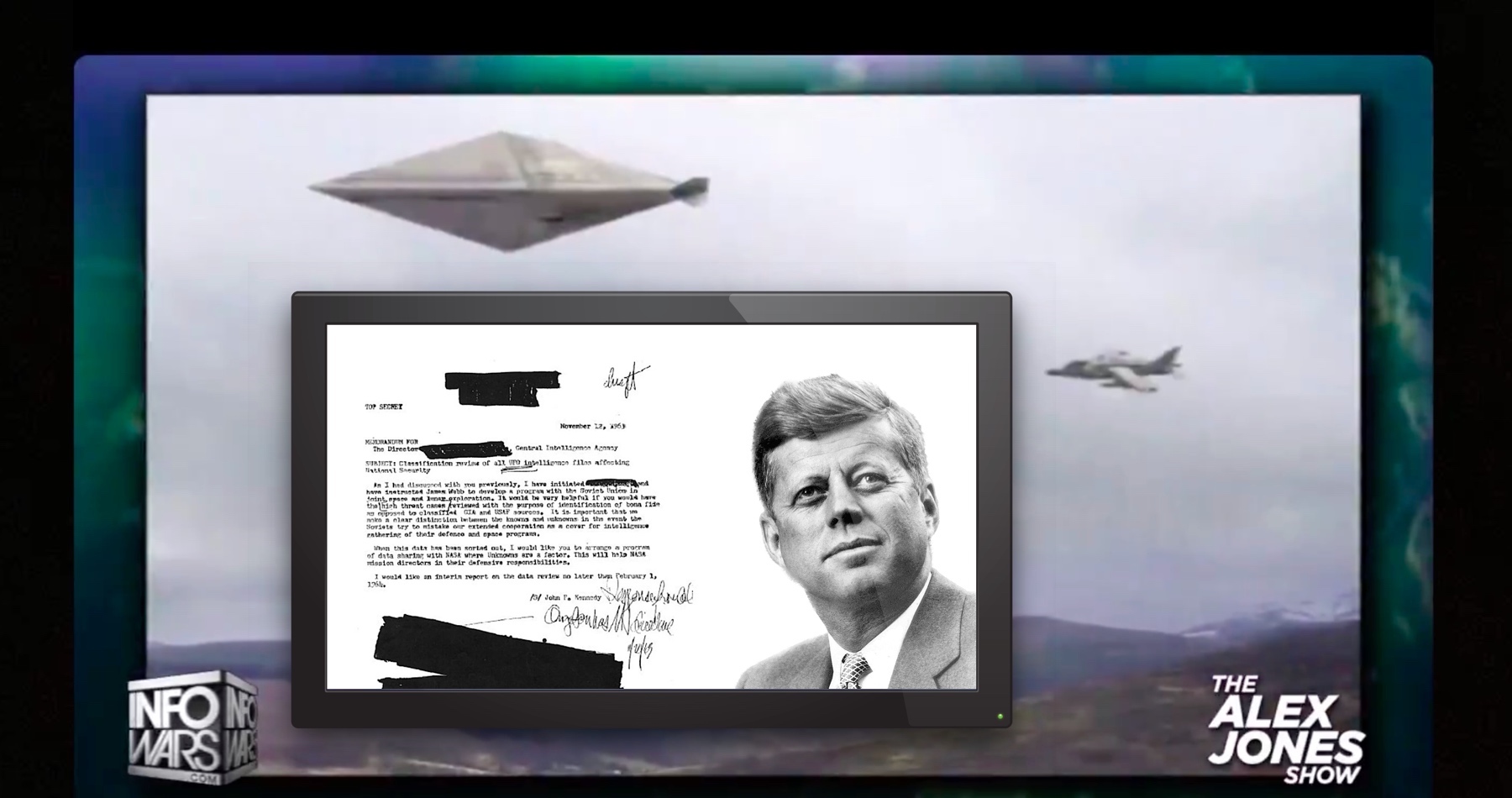 VIDEO: Americký investigatívny novinár tvrdí, že John F. Kennedy bol zavraždený za jeho požiadavku zdieľať informácie ohľadne UFO s Ruskom. Deep state podkopáva úsilie Donalda Trumpa zverejniť informácie o tomto dôvode atentátu na JFK